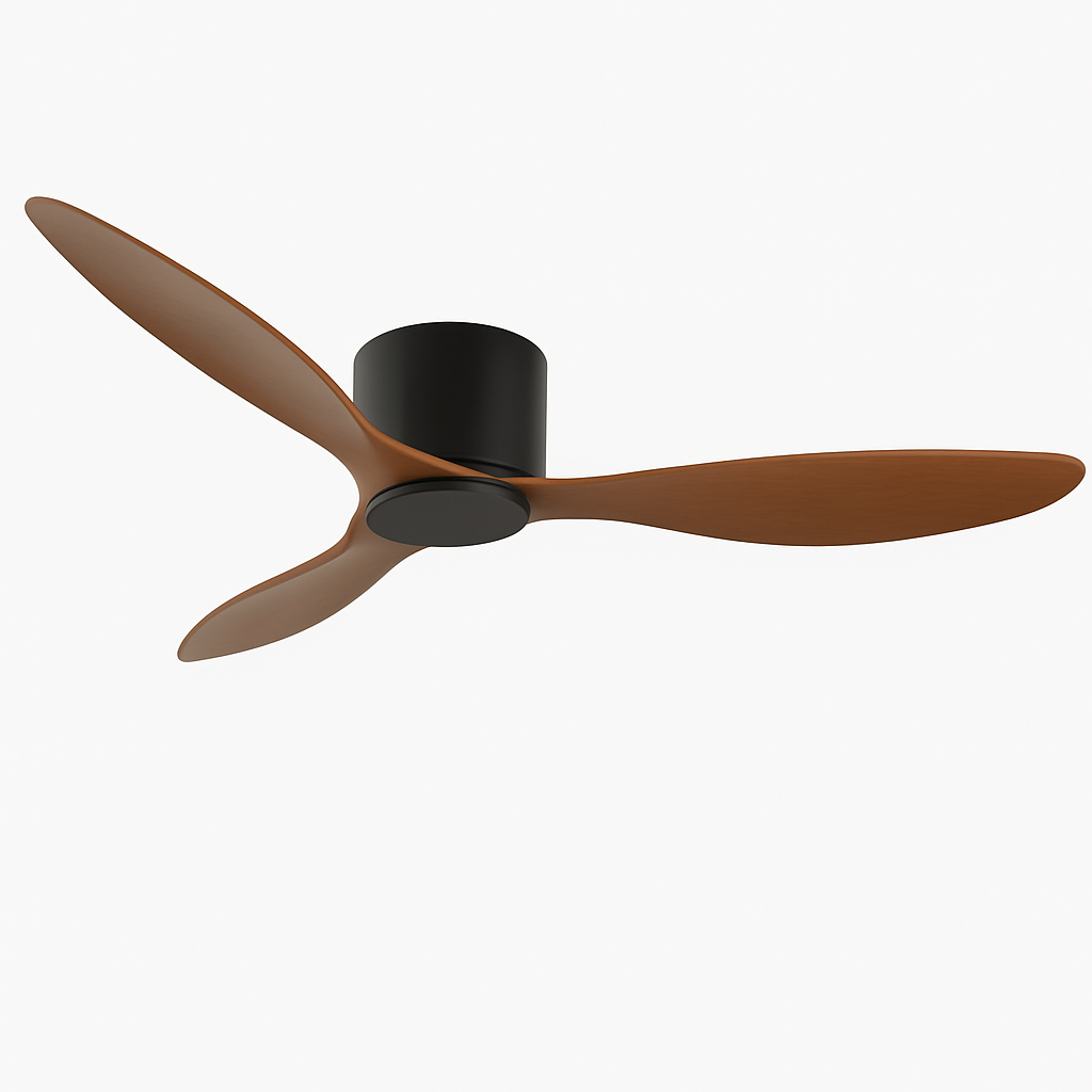 ventilateur de plafond moderne sans lumière avec télécommande