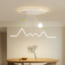 ventilateur de plafond sans feuilles avec éclairage moderne ultra-mince