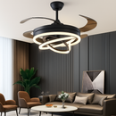 ventilateur de plafond silencieux avec télécommande et lumière LED