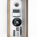 ventilateur industriel en bois télécommandé sans lumière
