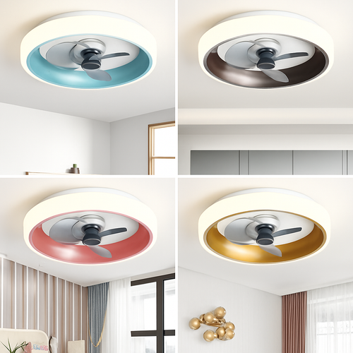 ventilateur silencieux à lames invisibles avec éclairage intégré - vue 6 sur 12