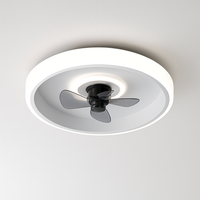 ventilateur silencieux à lames invisibles avec éclairage intégré