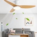 ventilateurs de plafond modernes à moteur continu avec télécommande