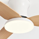 ventilateurs de plafond modernes à moteur continu avec télécommande