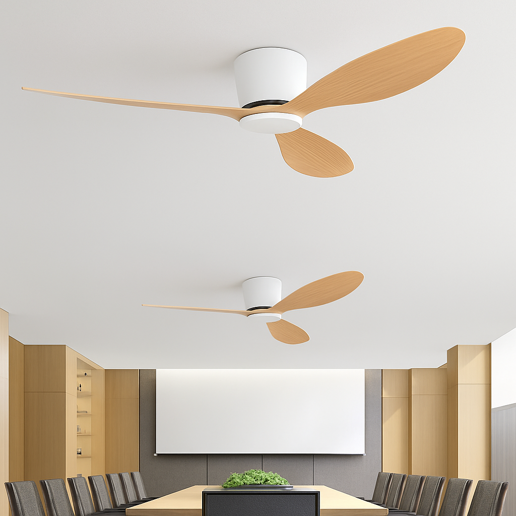 ventilateurs de plafond modernes simples avec télécommande sans lumière - vue 5 sur 9