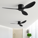 ventilateurs de plafond modernes simples avec télécommande sans lumière