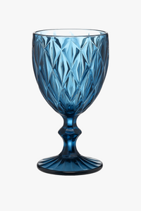 Verre a vin relief retro verre epais europe