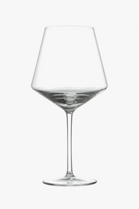 Verre a vin rouge cristal style nordique artisanal