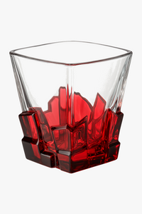 Verre artistique relief style spatial luxe whisky