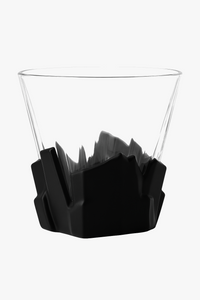 Verre artistique texturé motif spatial pour whisky vin