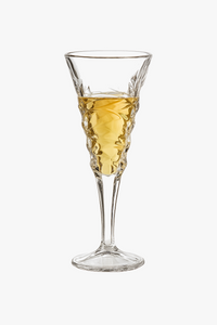 Verre cocktail cristal sans plomb style retro luxueux