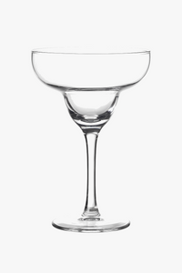 Verre cocktail margarita peint main motif flamant creatif