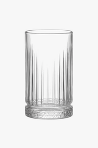 Verre transparent à rayures verticales style bar polyvalent