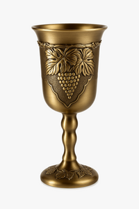 Verre à vin rétro en alliage style antique