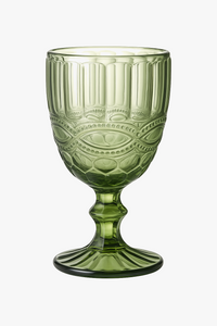 Verre vin relief style rétro épais polyvalent