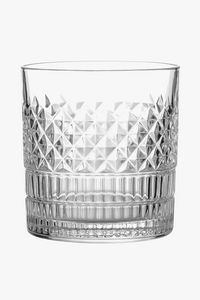Verre whisky old fashioned relief style bar maison