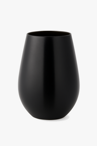 Verres a vin acier inoxydable style bar design
