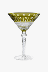 Verres a vin cristal grave style antique pied
