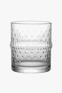 Verres a whisky old fashioned motif relief elegant
