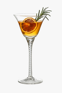 Verres à cocktail champagne martini vin à pied