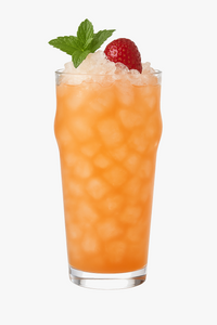 Verres cocktail style collins cristal relief stries élégants