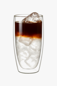Verres double paroi isolants style expresso whisky artisanaux (lot de 4)