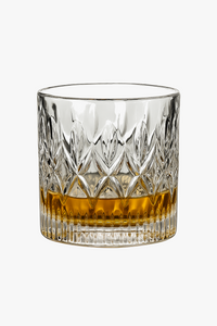 Verres en cristal texturé pour whisky vin bière
