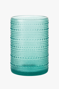 Verres retro pied relief verrerie table bar