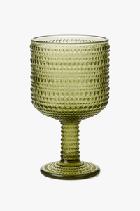 Verres retro sur pied style vintage pour cocktails