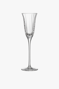 Verres à vin cristal style rétro motif floral