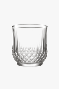 Verres à vin motif diamant verrerie élégante multiusage