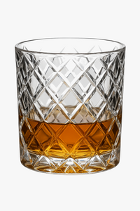 Verres whisky old fashioned relief élégant dégustation
