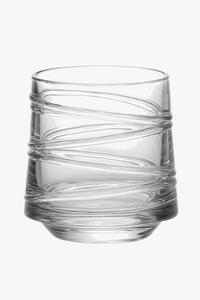 Verres à whisky old fashioned texture relief élégante