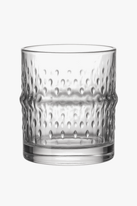Verres à whisky relief style cristal résistants élégants