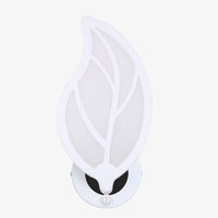 Applique murale design à LED en aluminium de forme ovale