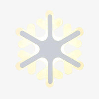 Applique murale LED flocon de neige