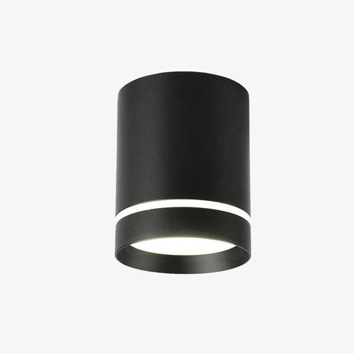 Spot moderne LED cylindre métal coloré Loft - vue 2 sur 6