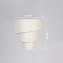 Applique murale spirale blanche Yoo