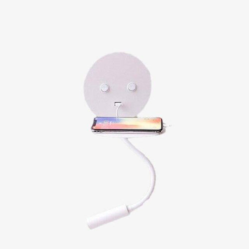Applique à spot LED ajustable avec tablette et prise USB - vue 2 sur 4