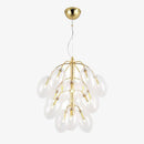 Suspension design avec boules de verre Cafe