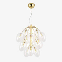 Suspension design avec boules de verre Cafe