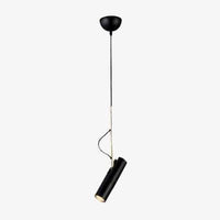 Suspension design LED avec abat-jour cylindrique en métal Indoor