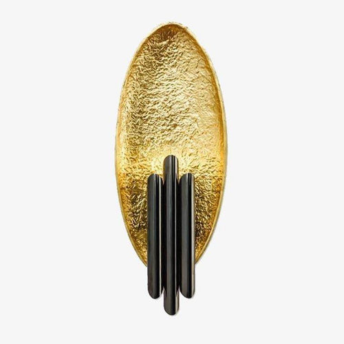 Applique murale design LED arrondie avec trois tubes style Sconce - vue 2 sur 7