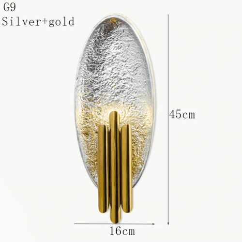 Applique murale design LED arrondie avec trois tubes style Sconce - vue 7 sur 7