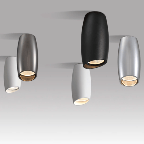 Spot moderne LED allongé aux bords arrondis Loft - vue 4 sur 5