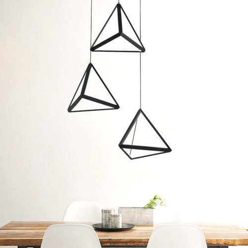Suspension design pyramide à LED Novelty - vue 2 sur 5
