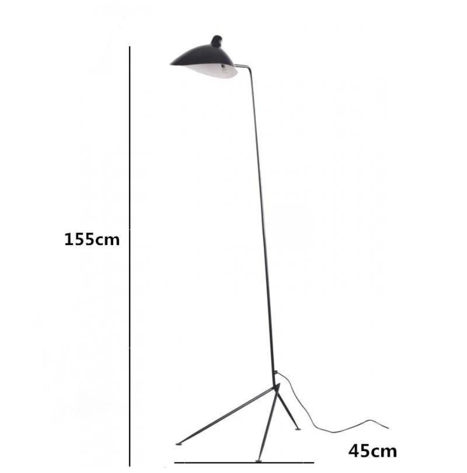 Lampadaire design retro American - vue 4 sur 4