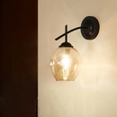 Applique murale design industriel avec boules en verre Indoor