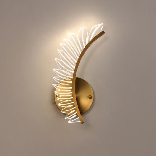 Applique murale moderne avec deux ailes lumineuses Kylian - vue 8 sur 10
