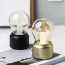 Lampe à poser LED vintage en forme d'ampoule